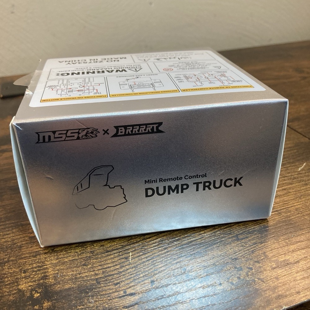 MSS x BRRRRT 1:64 Scale RC Mini Dump Truck Engineering Series Construction Vehic - Picture 5 of 6